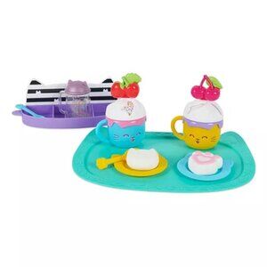Gabby's Dollhouse Sprinkle Party Sweet Treat Tea Set Pretend Play Kitchen Toy
